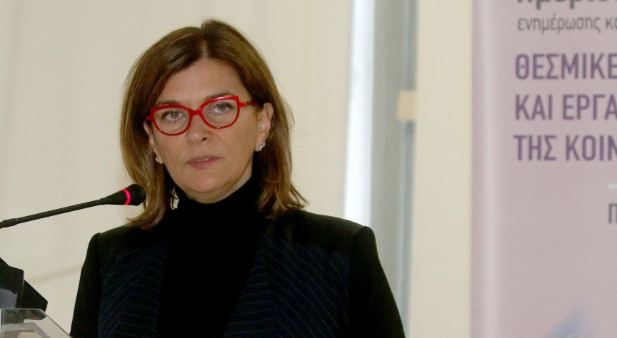 Η Ρ. Αντωνοπούλου μίλησε στο Πρώτο Πρόγραμμα για το νέο πιλοτικό Πρόγραμμα Κοινωφελούς Εργασίας (aud)