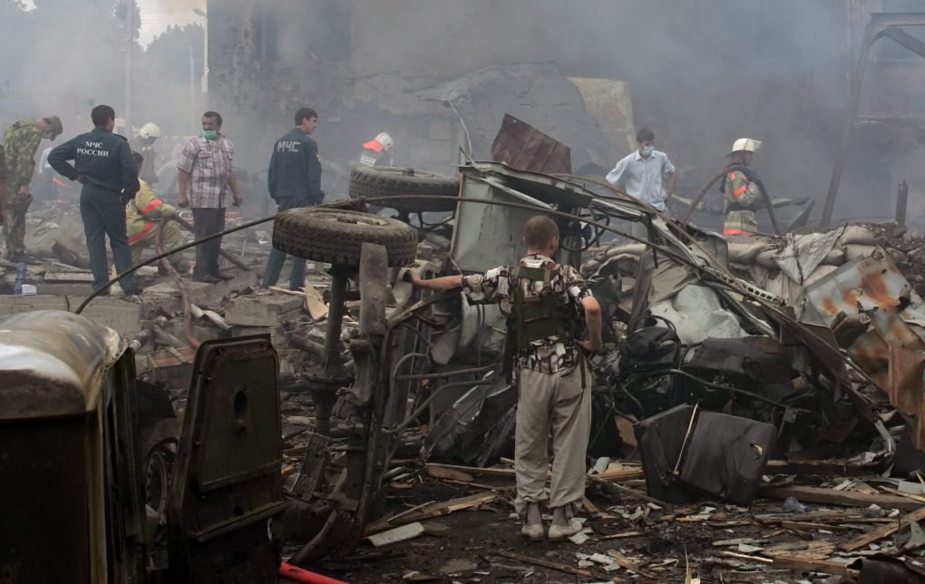Suicide bomb attack against police station in Ingushetia