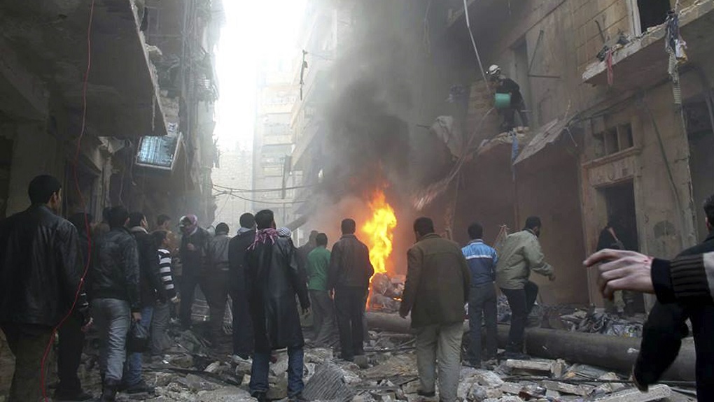 Συρία: Βομβαρδισμός με χημικά στο Χαλέπι