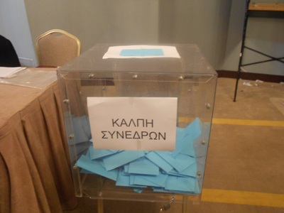 Σέρρες: Μεγάλη συμμετοχή στις «γαλάζιες» εκλογές
