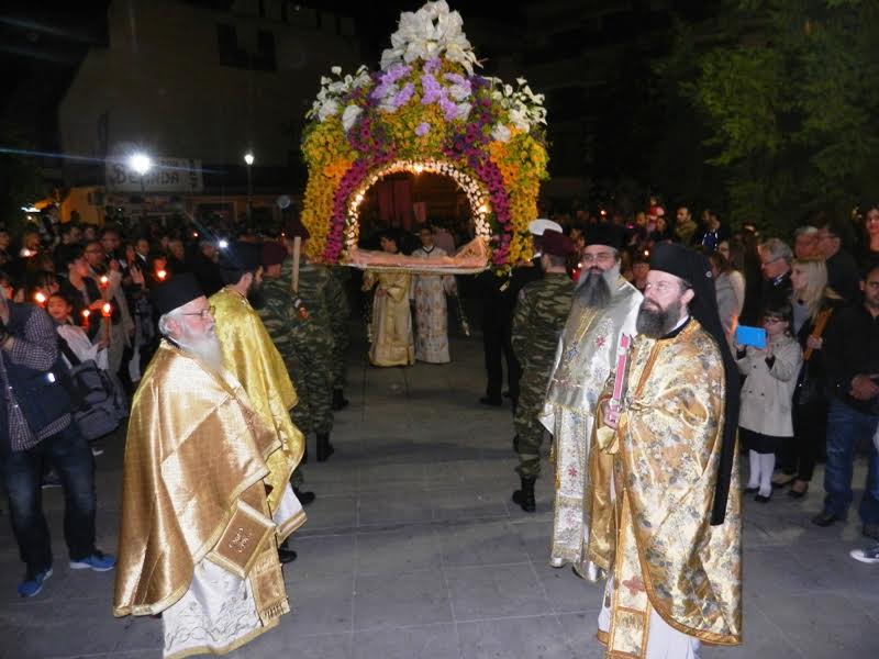 Συνάντηση Επιταφίων στην παραλία του Βόλου