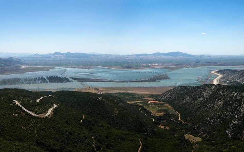 Βόλος: Κατά 95% ολοκληρωμένο το έργο της λίμνης Κάρλας