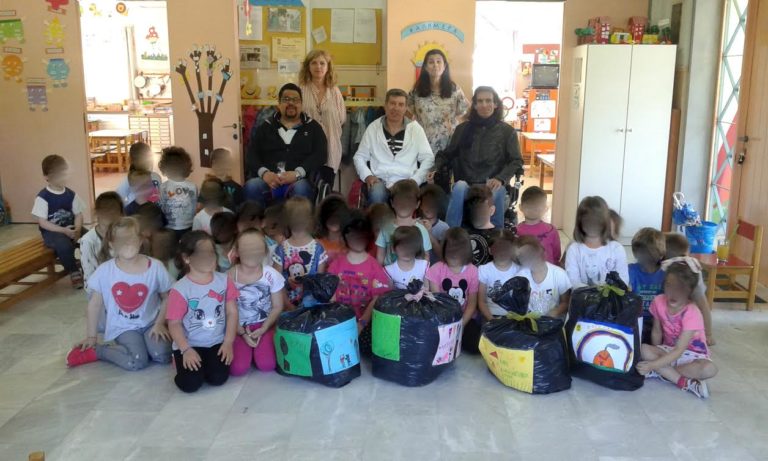 Βόλος: Επίσκεψη του “Ιππόκαμπου” στο 6ο Νηπιαγωγείο Ν. Ιωνίας