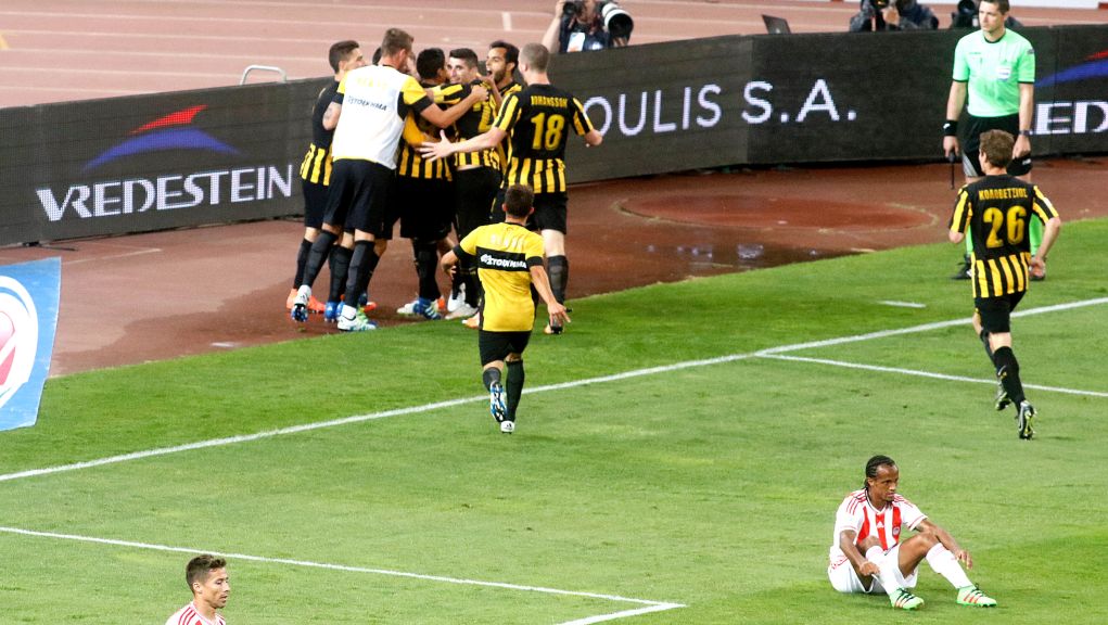 Κυπελλούχος Ελλάδος η ΑΕΚ, 2-1 τον Ολυμπιακό