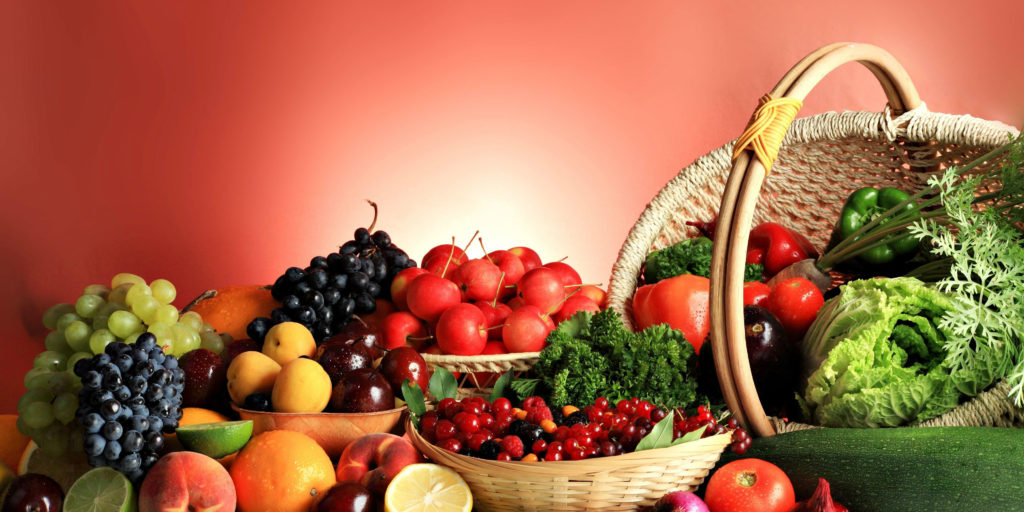 Fruits and vegetables