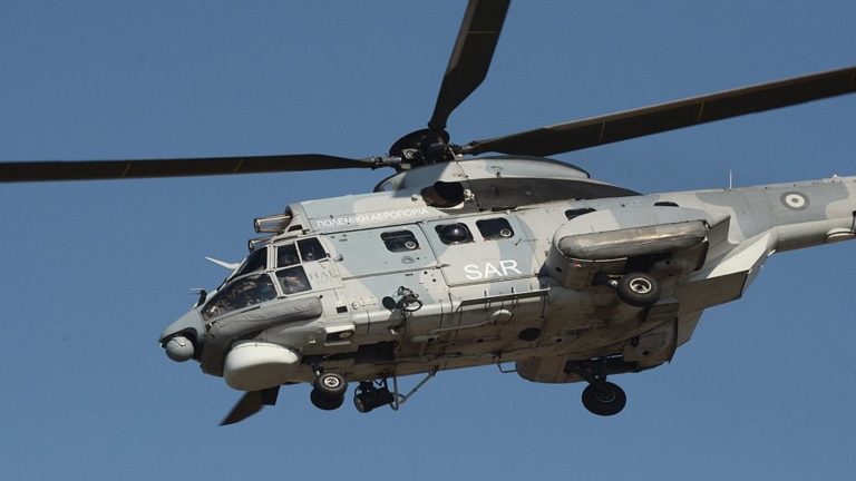 Κως: Μεταφορά βρέφους με super puma στο ΠΑΓΝΗ