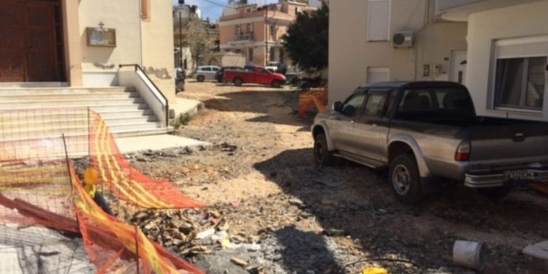 Συνεχίζονται τα έργα στην Ανάληψη