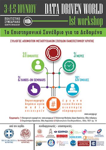 Χανιά: 1Ο Επιστημονικό Συνέδριο του Συλλόγου Αποφοίτων Μεταπτυχιακών Σπουδών Πανεπιστημίου Κρήτης