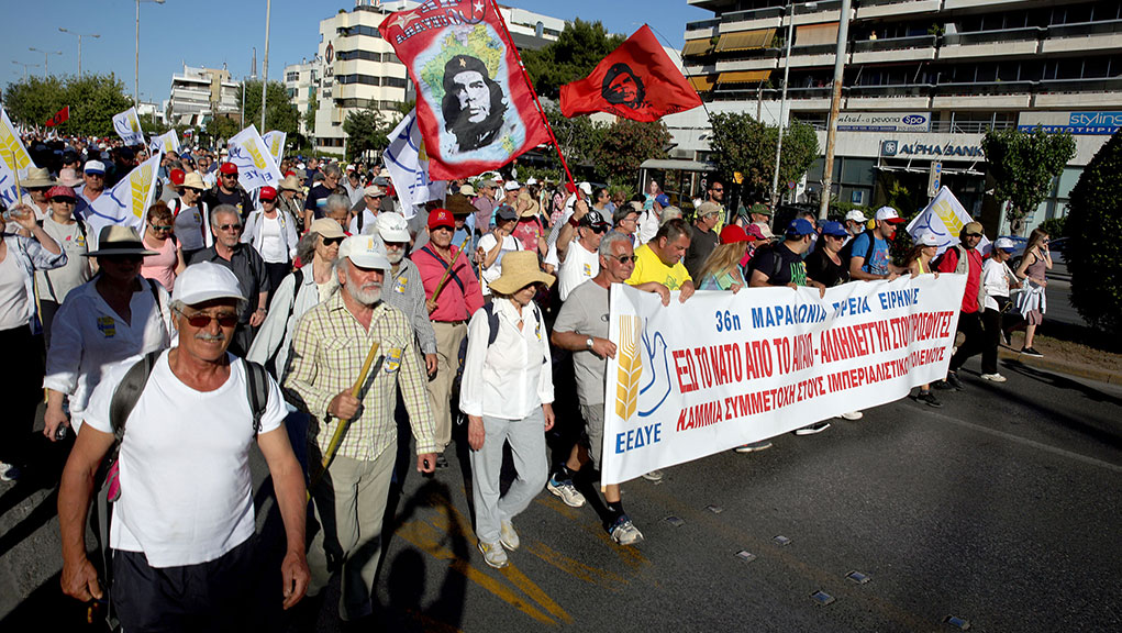 Διαδήλωσαν για την Ειρήνη – Ολοκληρώθηκε η 36η Μαραθώνια Πορεία