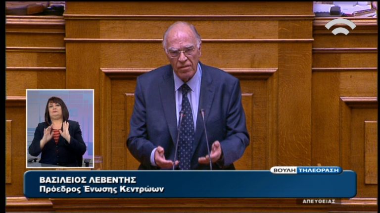 Β. Λεβέντης: Η κυβέρνηση υπογράφει τα πάντα αδιαφορώντας για το κόστος (video)