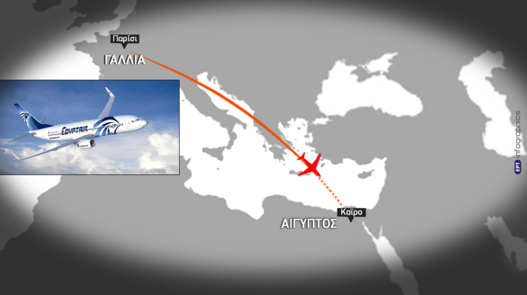 Γαλλική εισαγγελική έρευνα για την πτώση του Airbus της EgyptAir
