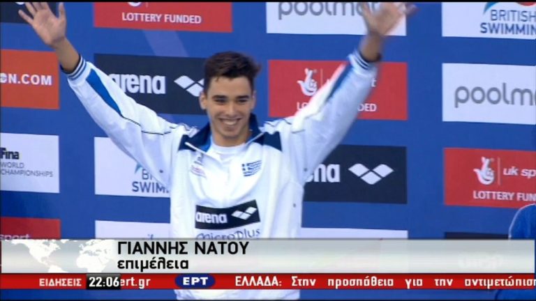 Tρίτος στην Ευρώπη ο Χρήστου στα 100μ. ύπτιο (video)