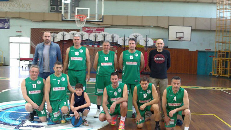 Οι παλαίμαχοι των Σερρών σε τουρνουά μπάσκετ στην Καβάλα
