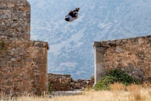 Dimitris Kyrsanidis performs in Spinalonga island, Greece on April 13th, 2016