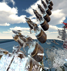 10bNikos Papadopoulos,Rowing Project, Virtual Reality Space,Print Screen,2016, Copyright© Nikos Papadopoulos