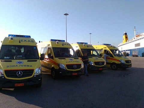 Χανιά: Παραδόθηκαν τα 4 από τα 5 ασθενοφόρα… 25 συνολικά τα νέα ασθενοφόρα για την Κρήτη