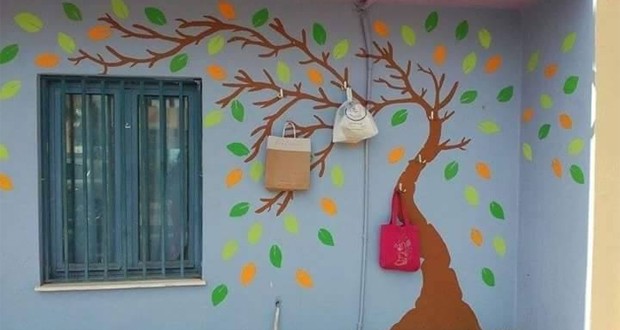 Χανιά: Το κίνημα αλληλεγγύης “Οι Τοίχοι της Καλοσύνης” απλώνεται και στην Κρήτη