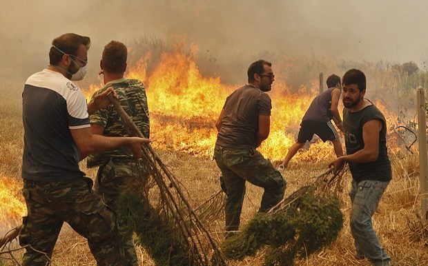 Χανιά: Υψηλός κίνδυνος πυρκαγιάς σήμερα στην Κρήτη