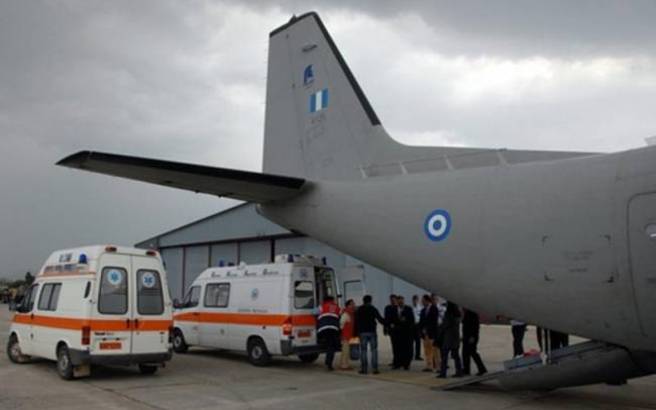 Χανιά: Διπλή επιχείρηση αεροδιακομιδής για βρέφος και 41χρονο