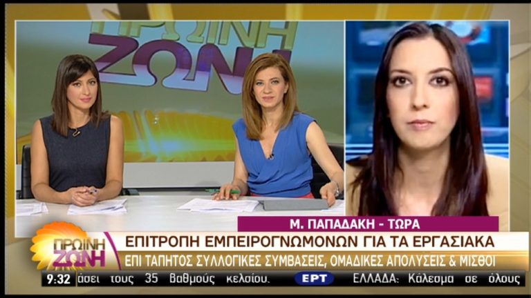 Συνεχίζονται οι συζητήσεις για τα εργασιακά- “Αγκάθι” οι ομαδικές απολύσεις (video)
