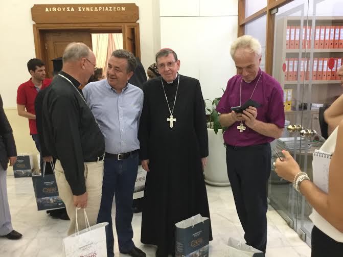Συνάντηση Περιφερειάρχη Κρήτης με εκπροσώπους Εκκλησιών