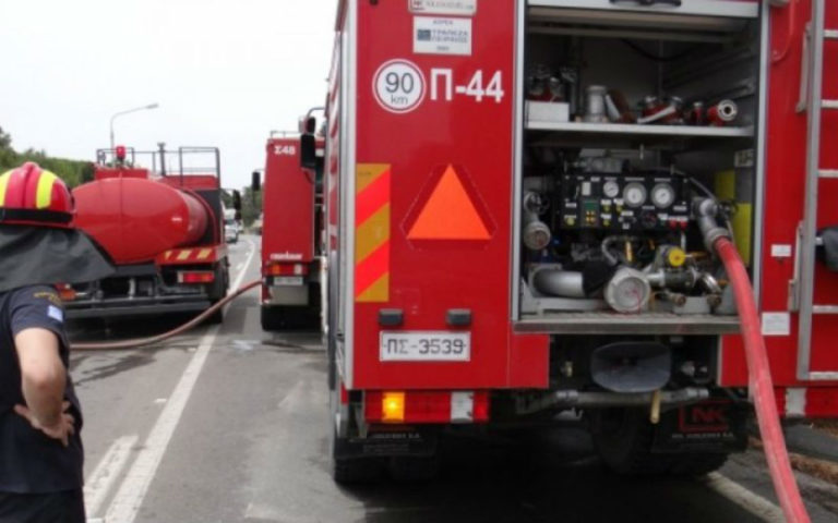 Πύργος:Πυροσβέστες σε ετοιμότητα