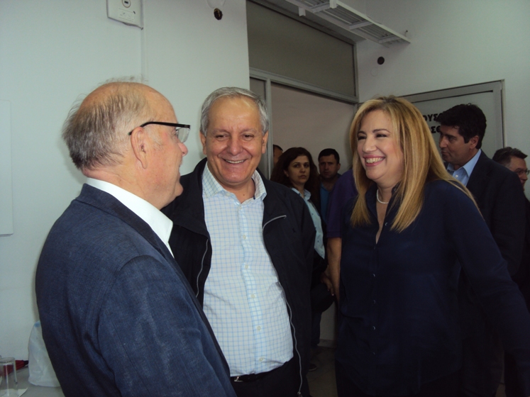 Διδυμότειχο: Επίσκεψη της Φ. Γεννηματά στο νοσοκομείο