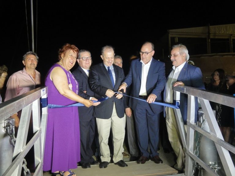 Καβάλα: Εγκαίνια πλωτών εξεδρών