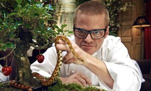 Tempting treats  Heston's Recipe For Romance. Photograph: Hal Shinnie/Channel 4