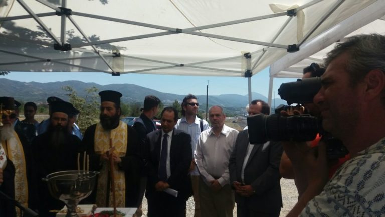 Ο Υπουργός Χρήστος Σπίρτζης παρέδωσε τον κόμβο και την συνδετήρια της Μεγαλόπολης