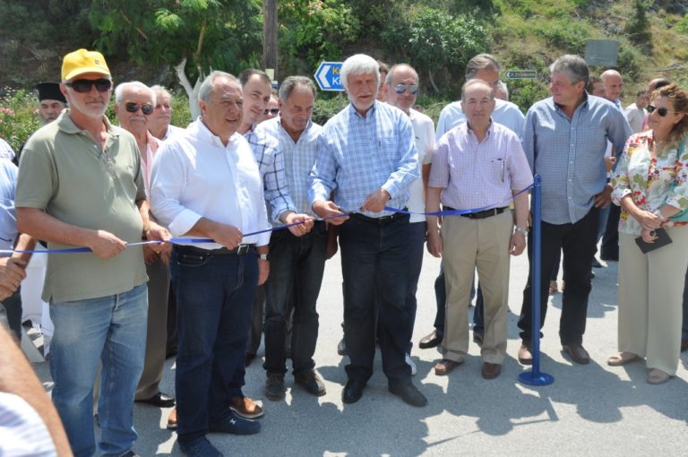 Έτοιμος ο δρόμος Λαύκα – Καστανιά στην Κορινθία