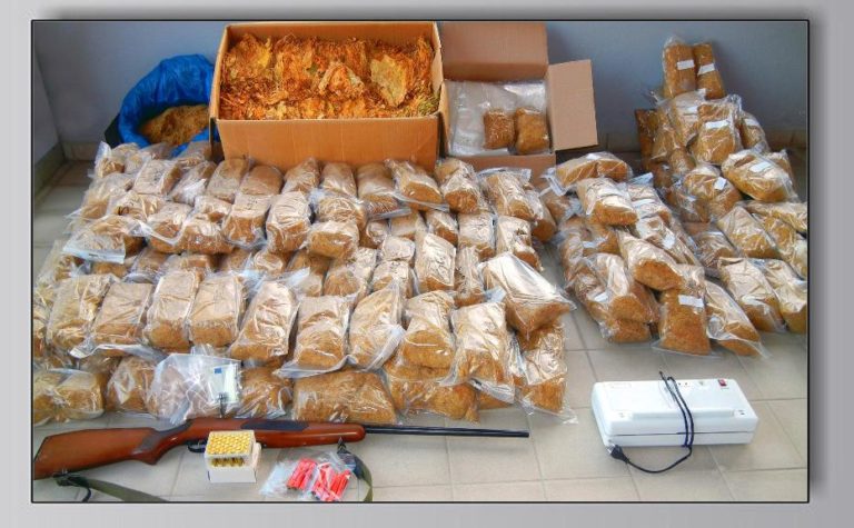 Χανιά: Είχε στην κατοχή του λαθραίο καπνό 52χρονος