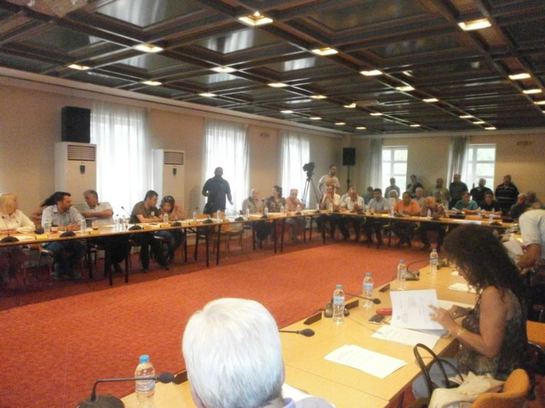Κλιμάκιο καταγραφής των ζημιών στην Αρκαδία