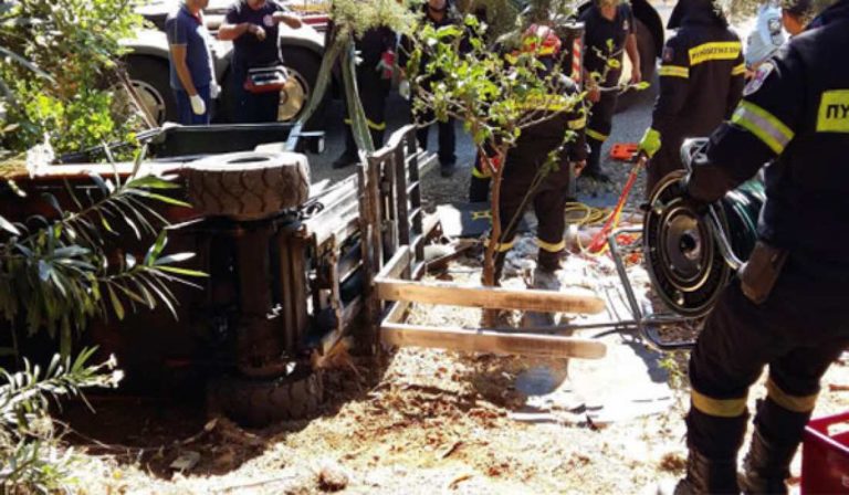 Χανιά: Παράσταση διαμαρτυρίας για το χθεσινό εργατικό δυστύχημα (audio)