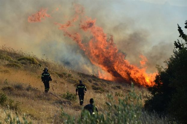 Κρήτη: Υψηλός ο κίνδυνος εκδήλωσης πυρκαγιάς