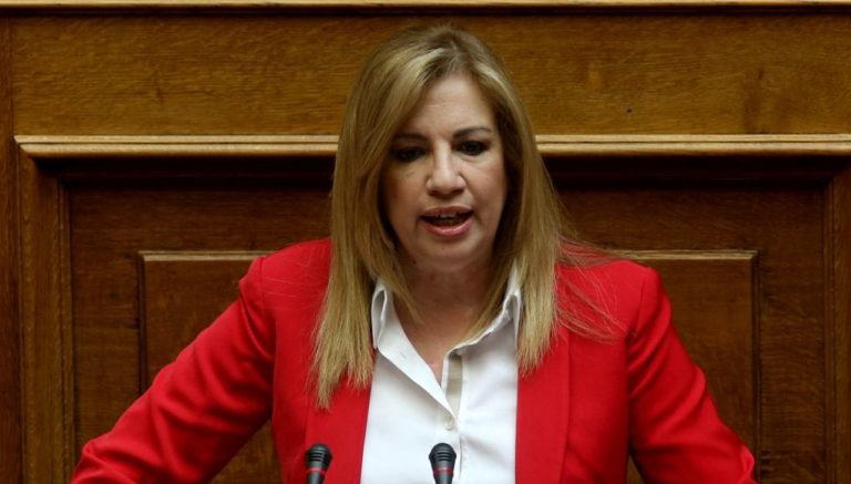 Πρόταση για τον εκλογικό νόμο παρουσίασε η Φ. Γεννηματά
