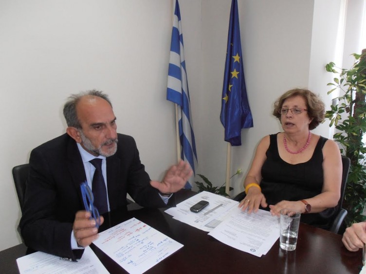 Πύργος: Συνάντηση Κατσιφάρα – Βλαζάκη για τη νέα προγραμματική περίοδο