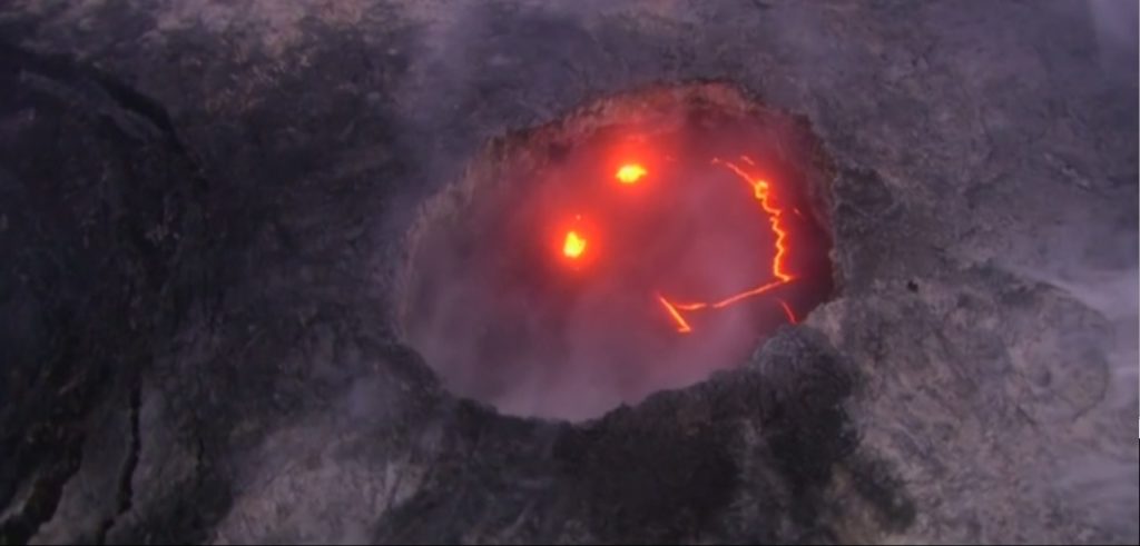 “Με καλή διάθεση ξύπνησε” το ηφαίστειο Κιλαουέα