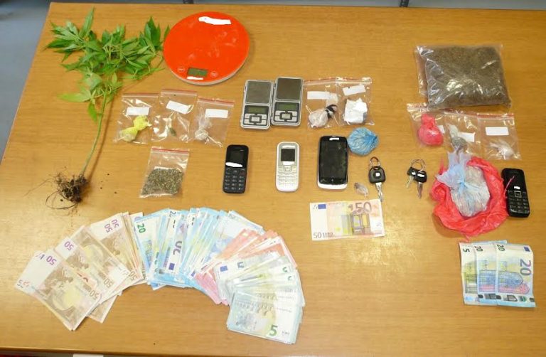 Βόλος: Συνελήφθησαν τρία άτομα με πάνω από 1.500 δόσεις ηρωίνης