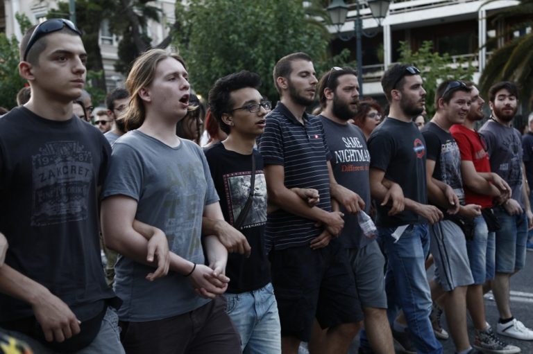 Διαδήλωσαν για τον ένα χρόνο από το “Όχι”