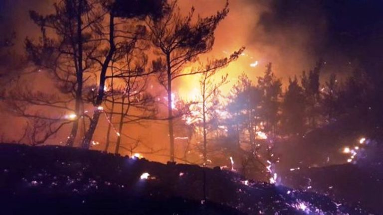 Δεκάδες πυρκαγιές το τελευταίο 24ωρο σε όλη τη χώρα