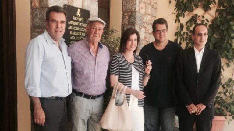 Στην Κάλυμνο βρέθηκε η Άννα Μισέλ Ασημακοπούλου