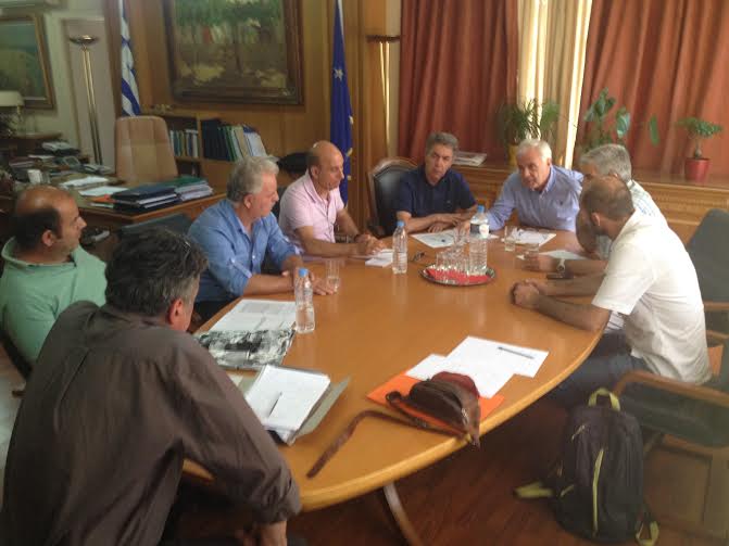 Λέσβος: Συνάντηση Γ. Πάλλη και αγροτών με τον Ε. Αποστόλου