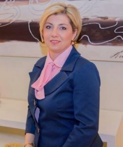 Η πρόεδρος του Εμπορικού Συλλόγου Κομοτηνής, Κική Κωνσταντινίδου