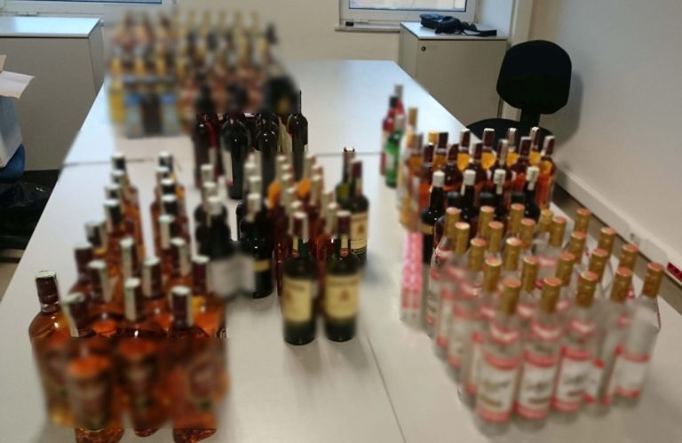 Βόλος: Αποθήκη με λαθραία αλκοολούχα εντοπίστηκε στο Στεφανοβίκειο