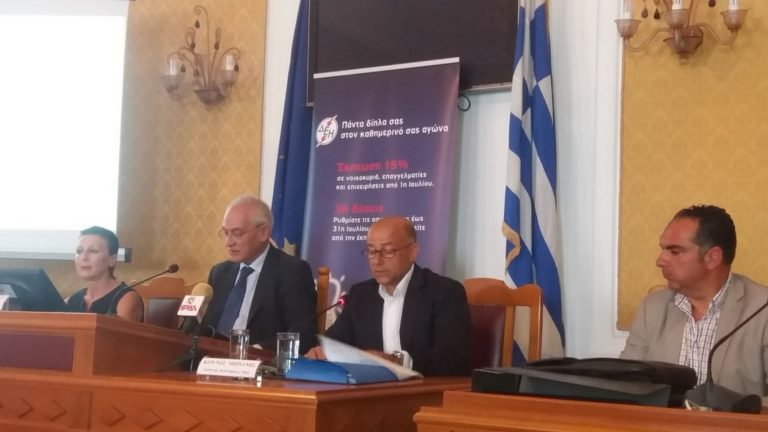 Ρόδος – Α. Καμπουράκης: ΦΠΑ και φόρος οινοπνεύματος η αιτία για τα “φέσια” στην ΔΕΗ
