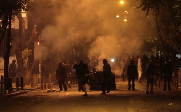 Σκηνικό έντασης τα ξημερώματα της Κυριακής  στα Εξάρχεια