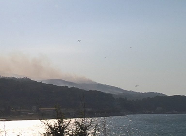 Σάμος: Φωτιά στην περιοχή της Ζερβού