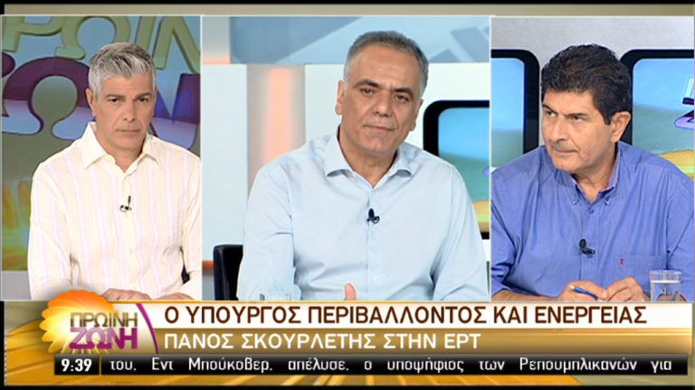 Ο Π. Σκουρλέτης μιλά στην ΕΡΤ για την «περιπέτεια» της ΔΕΣΦΑ (video)