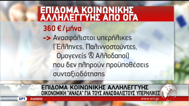 Επίδομα Κοινωνικής Αλληλεγγύης – Δικαιούχοι και προϋποθέσεις (video)